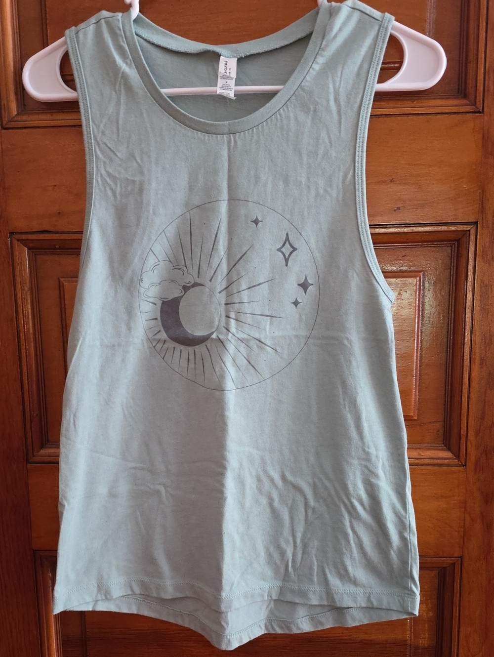 Bella Canvas Sage Moon Graphic Tank Top